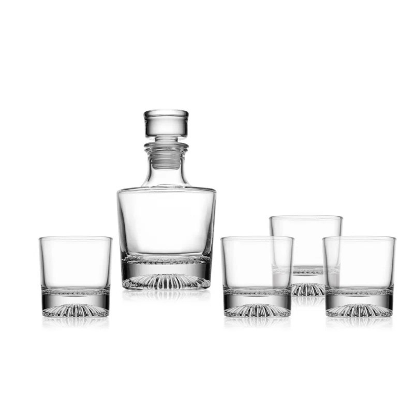 CHILL 5 PIECE WHISKEY DECANTER SET