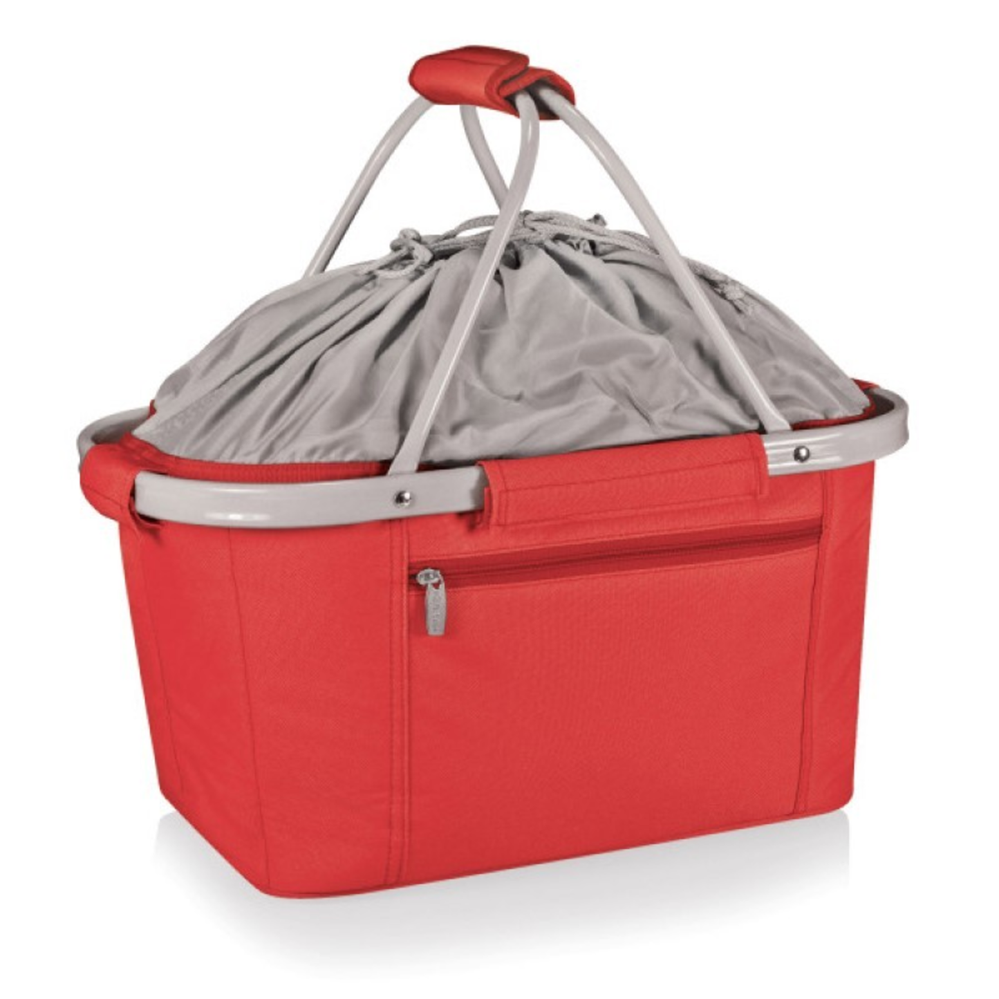 METRO BASKET COLLAPSIBLE COOLER TOTE, (RED)