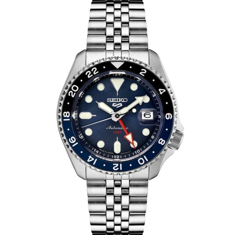MENS 5 SPORTS SS AUTOMATIC DIAL WATCH