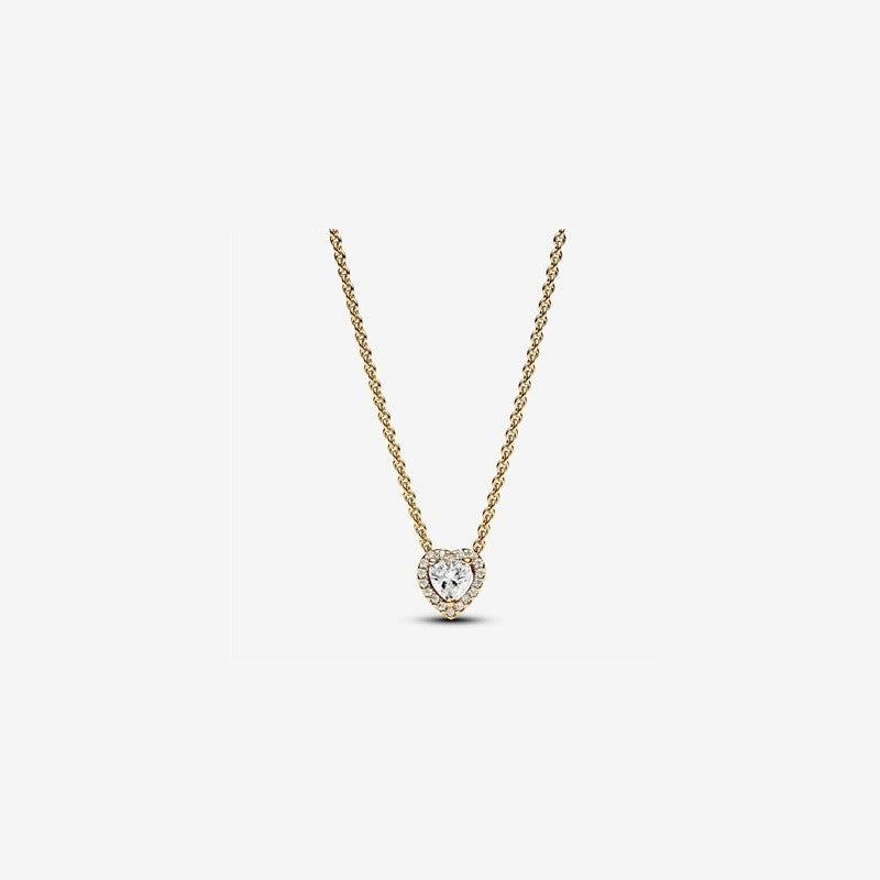 SPARKLING HEART COLLIER NECKLACE
