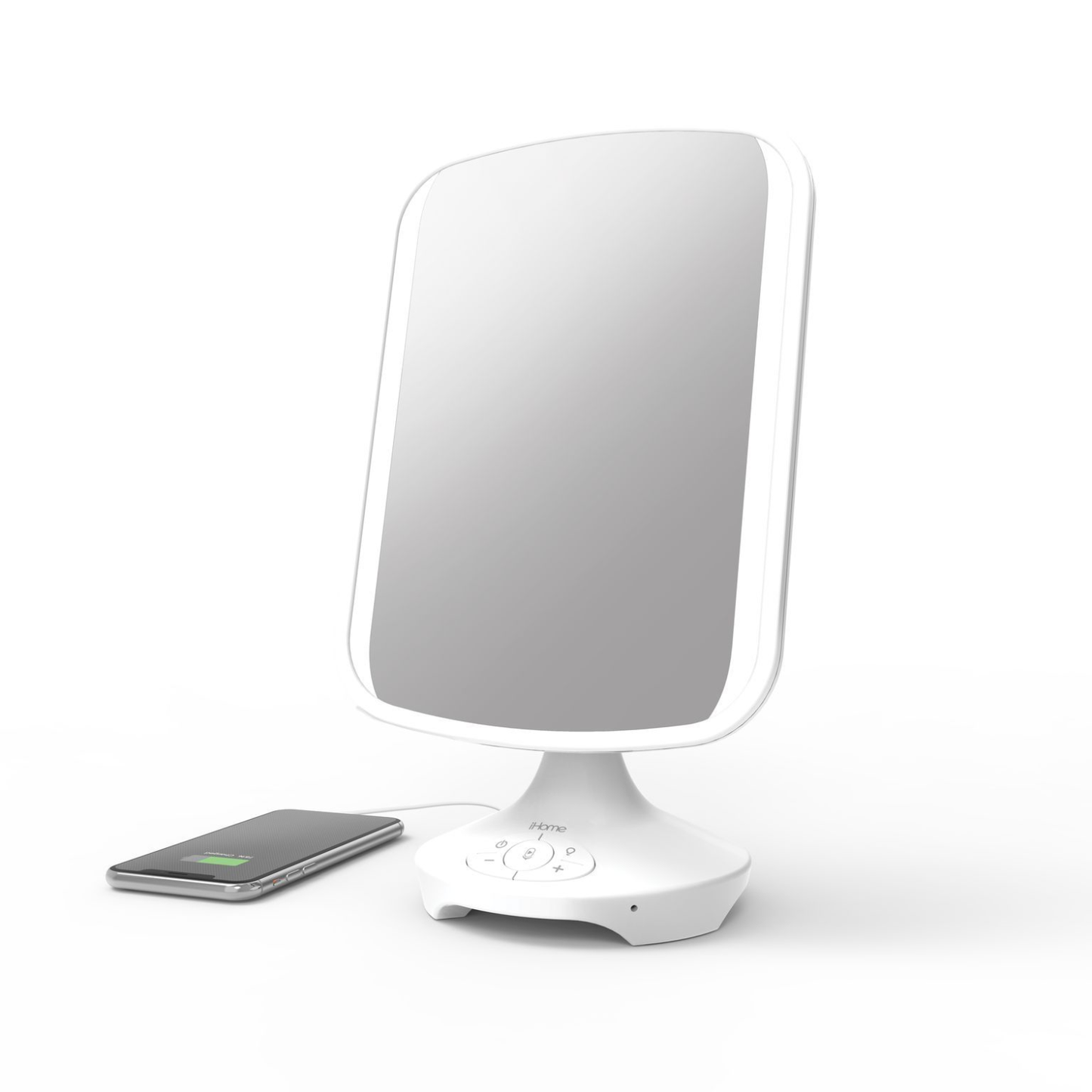 IHOME REFLECT VANITY SPEAKER W BLUETOOTH, SPEAKERPHONE & USB CHG