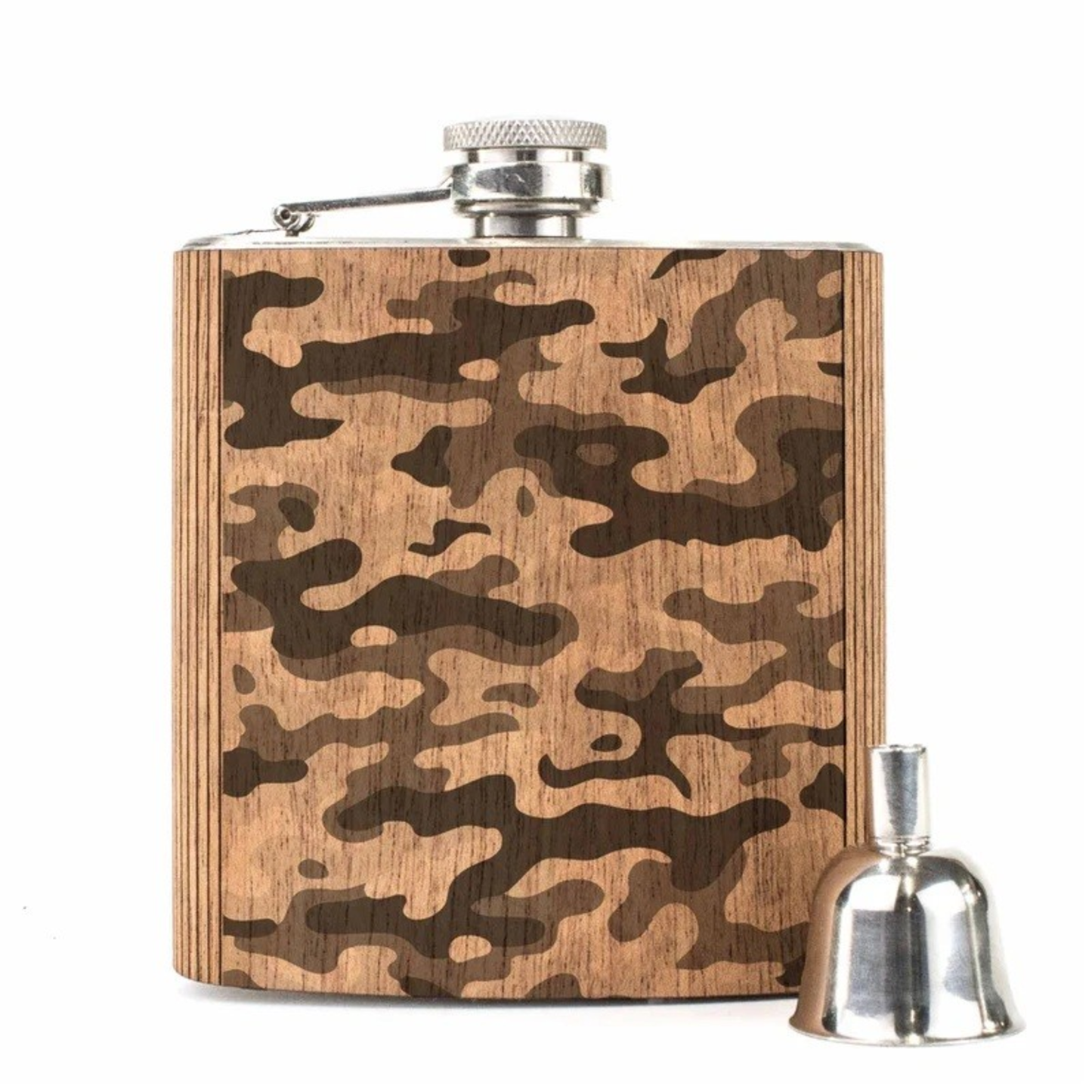 WOODCHUCK 6OZ CAMO FLASK