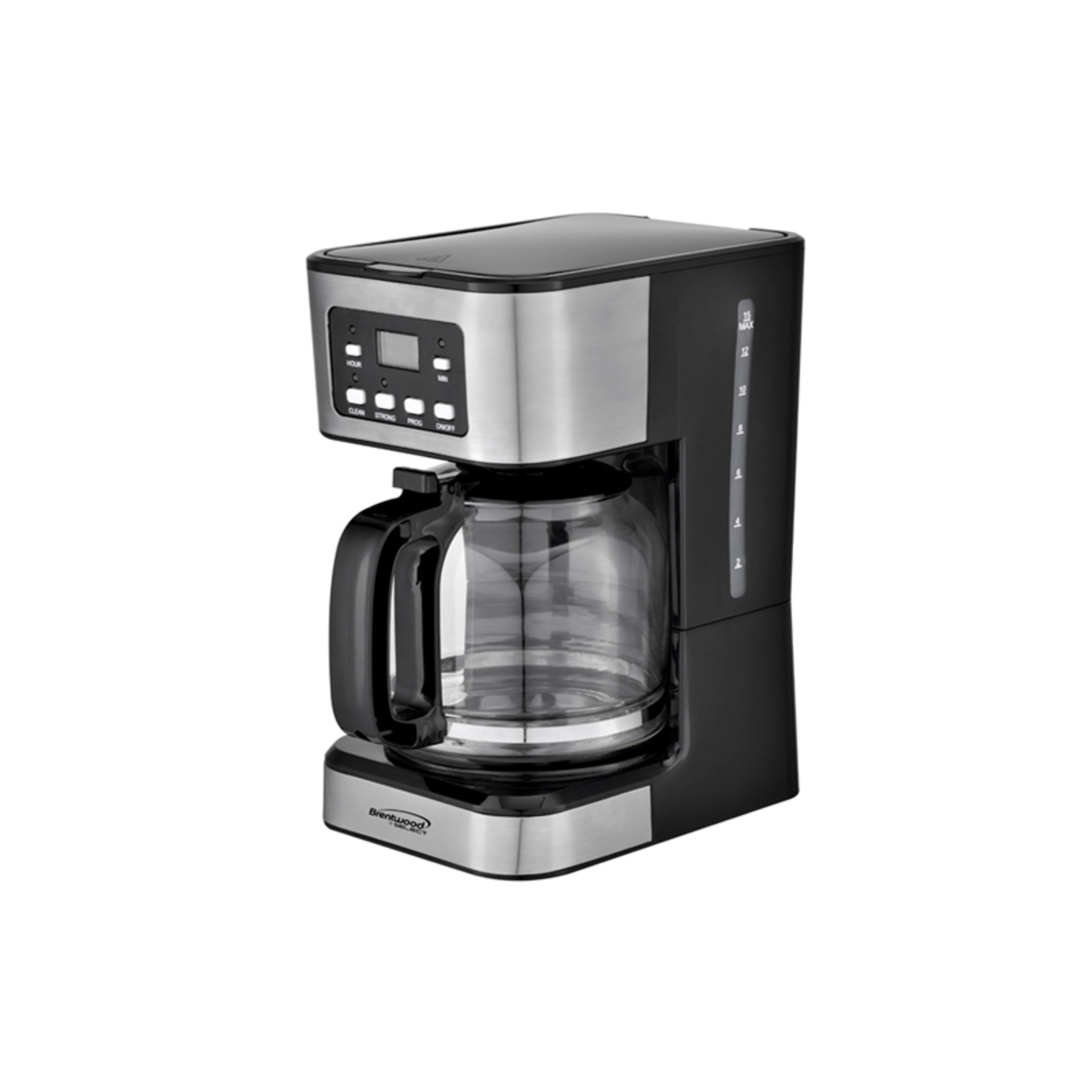 12 - CUP DIGITAL COFFEE MAKER - (BLACK)