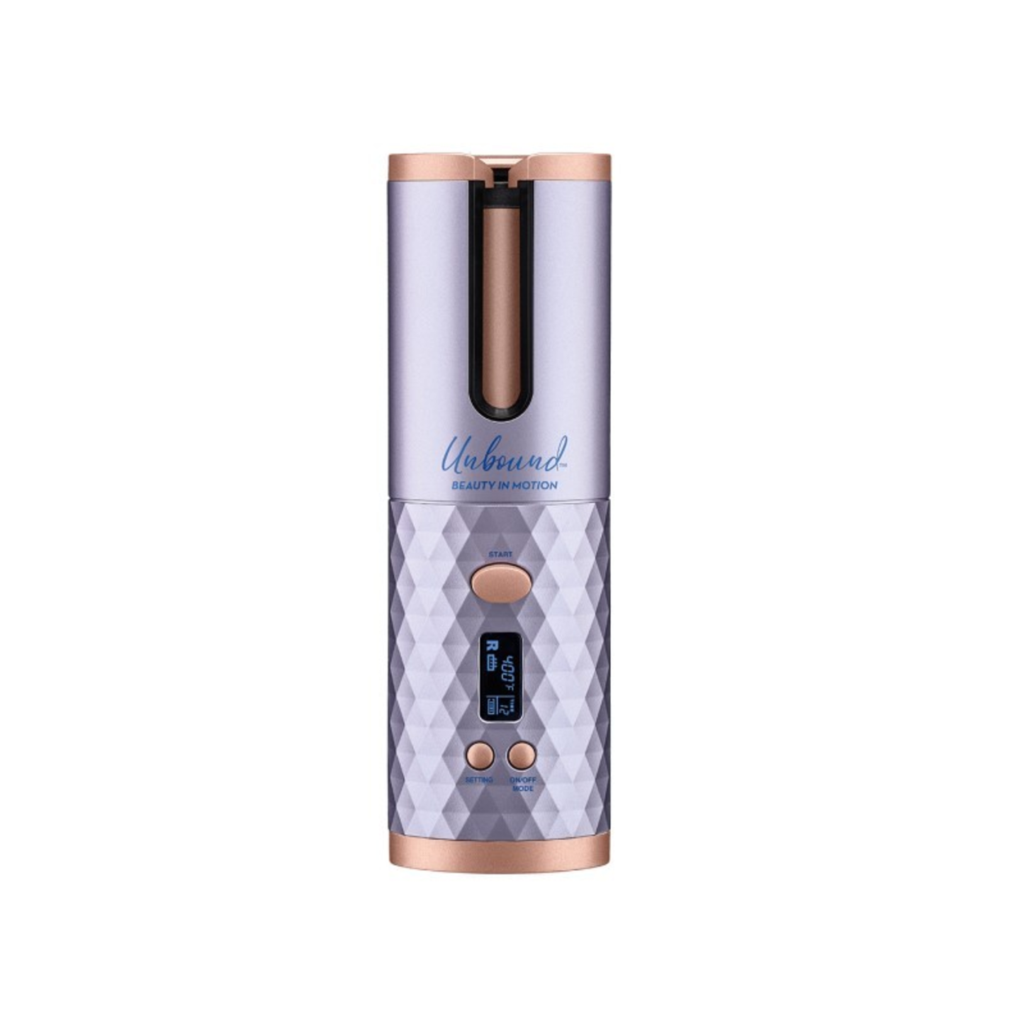UNBOUND RECHARGEABLE CORDLESS AUTO CURLER