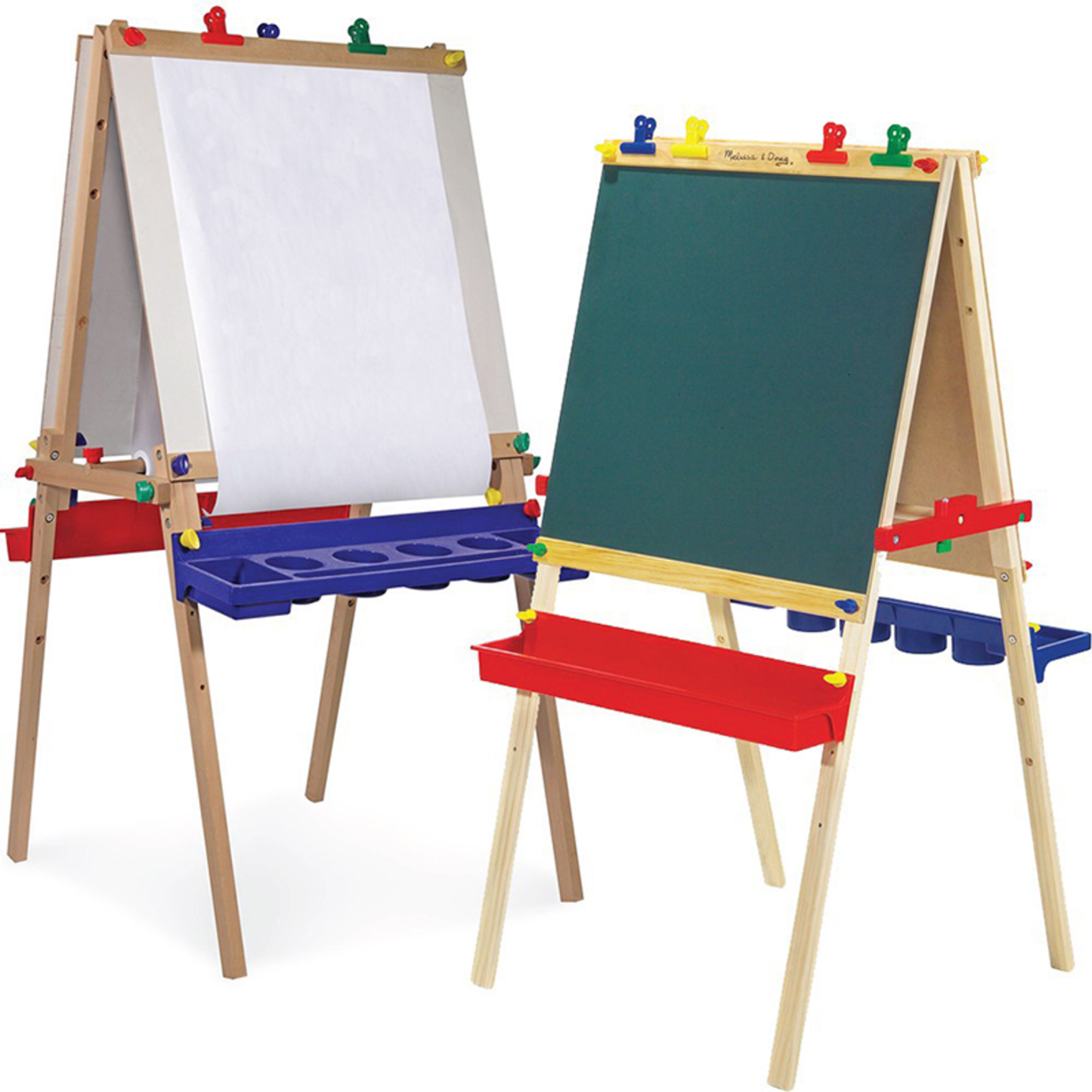 DELUXE WOODEN FLOOR STANDING ART EASEL