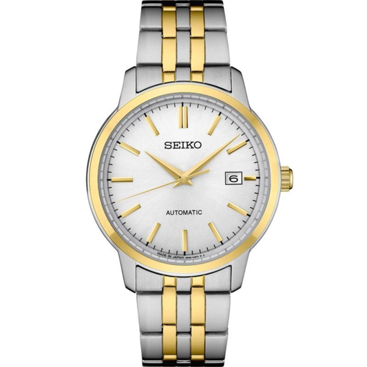 MENS ESSENTIALS TWO-TONE WATCH - (WHITE DIAL)