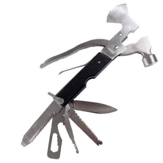 10 IN 1 MULTI-FUNCTION HAMMER & AXE TOOL