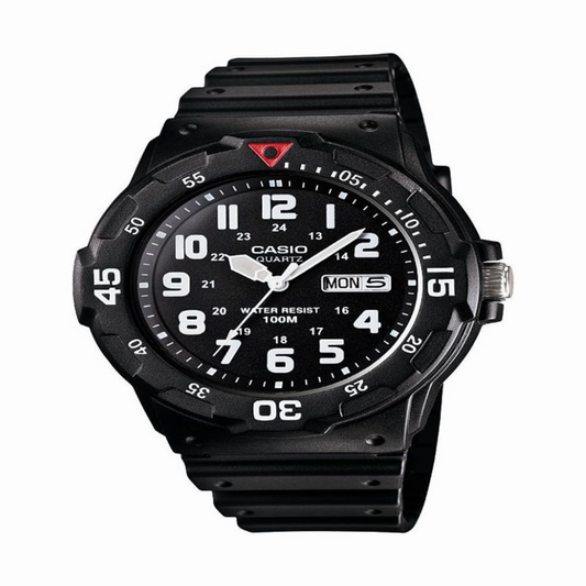 ANALOG DIVE STYLE WATCH - (BLACK)