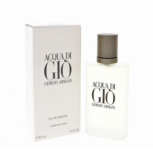 AQUA DI GIO (M)EDT SPRAY - (3.4 OUNCE)