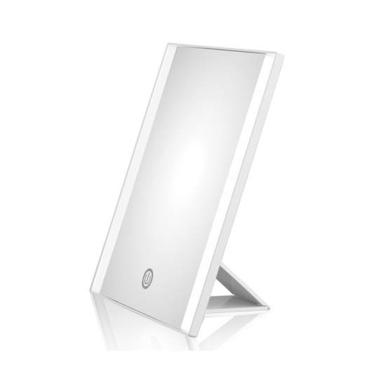 REFLECTIONS 1X LED LIGHTED PANEL MIRROR - (WHITE)
