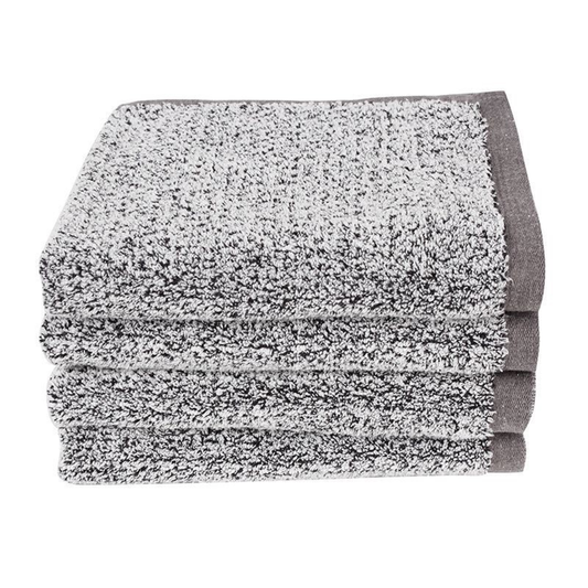 SIGNATURE 4PCS SET HAND TOWEL - (DARK GREY)