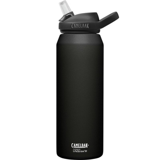 EDDY FILTERED BY LIFESTRAW 32 OUNCE VACUUM INSULATED SS BOTTLE - (BLACK)