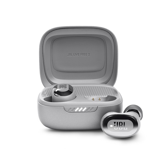LIVE FREE 2 TRUE WIRELESS HEADPHONES - (SILVER)