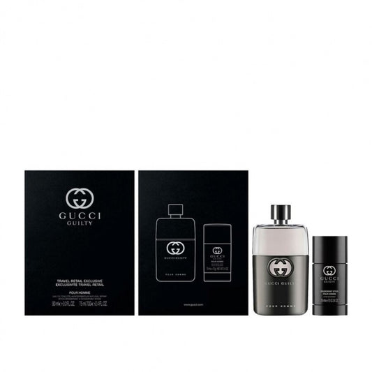 GUILTY POUR HOMME EDT 2 PIECE GIFT SET - 1.6OZ