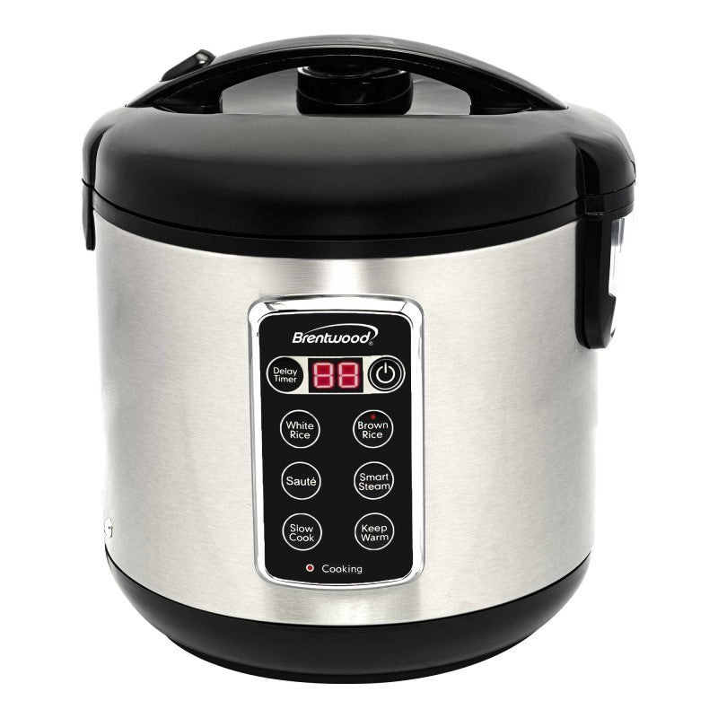 7 FUNCTION DIGITAL RICE COOKER WITH STEAM TRAY