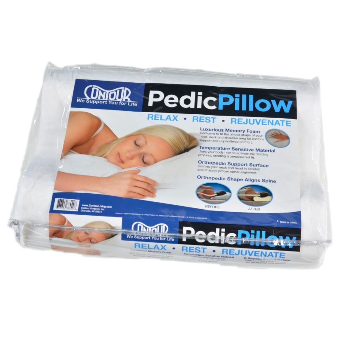 CONTOUR PEDIC PILLOW