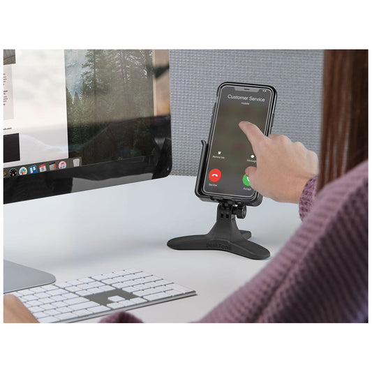 DESKFONE UNIVERSAL DESKTOP CELL PHONE HOLDER
