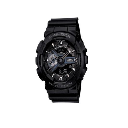 G-SHOCK STANDARD ANALOG DIGITAL WATCH - (BLACK)