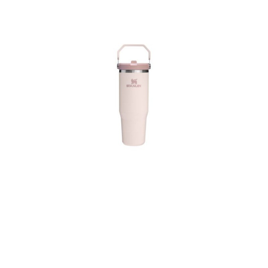 THE ICEFLOW FLIP STRAW TUMBLER 30OZ - ROSE QUARTZ