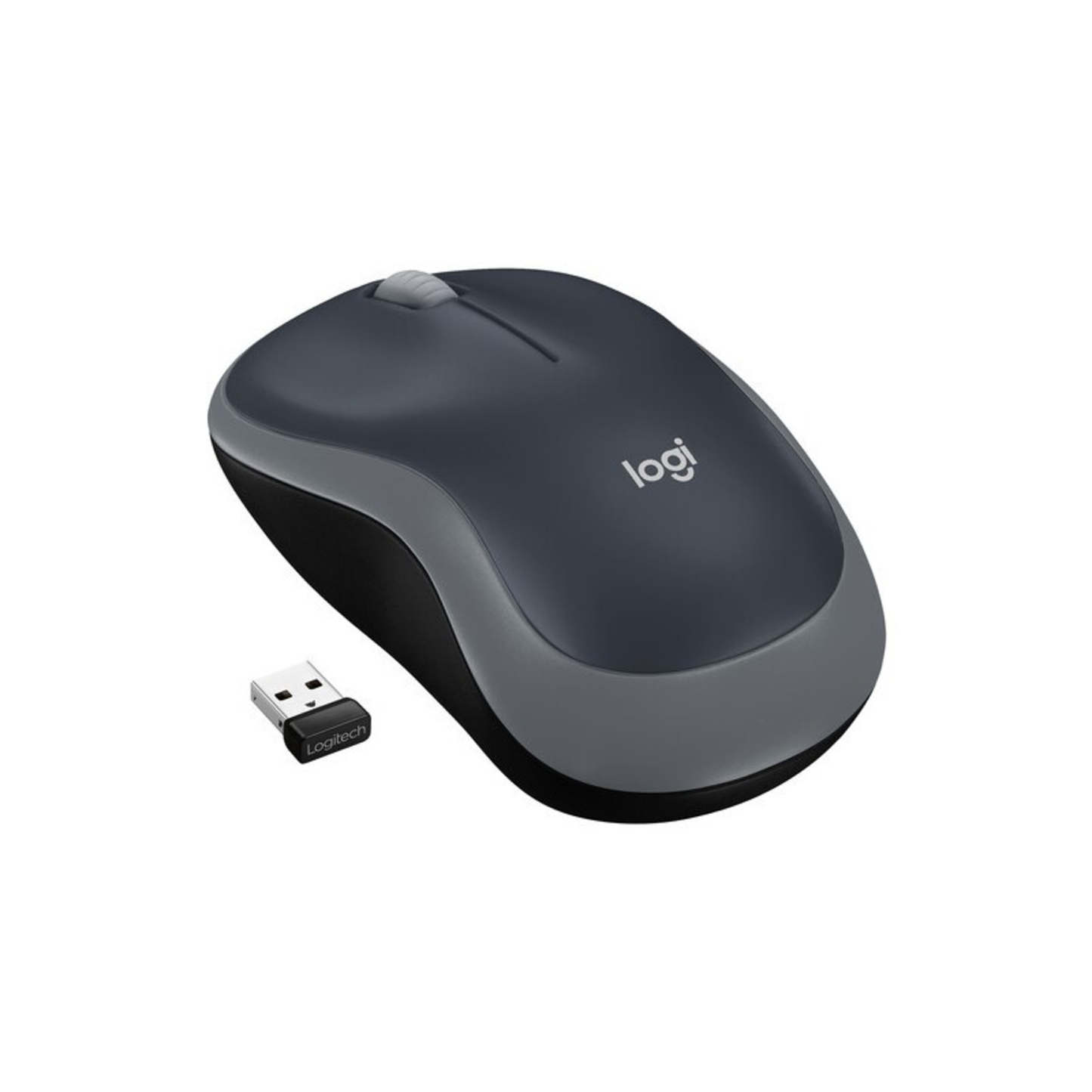 M185 COMPACT WIRELESS MOUSE - (SWIFT GRAY)