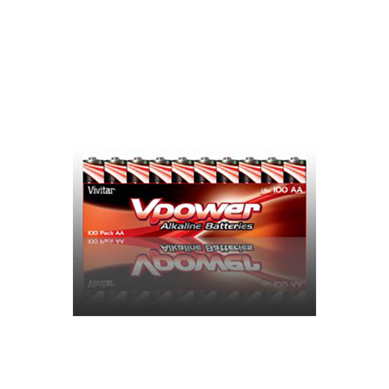 AA BATTERIES ALKALINE - (100 COUNT)
