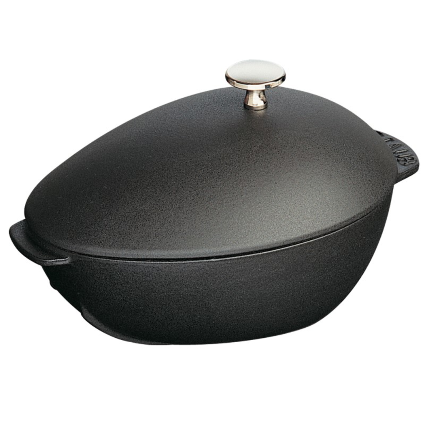 2 - QUART STAUB MUSSEL POT - (BLACK)