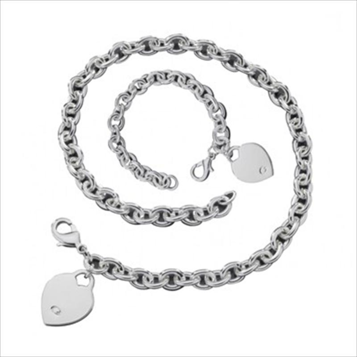 HEART TAG JEWELRY SET