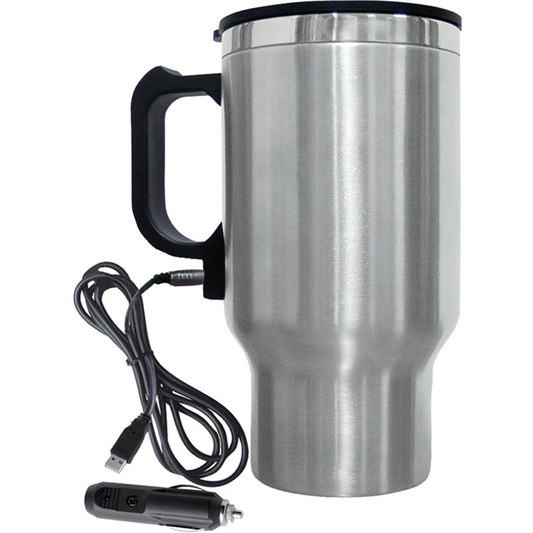 ELECTRIC COFFEE MUG WITH CAR WIRE